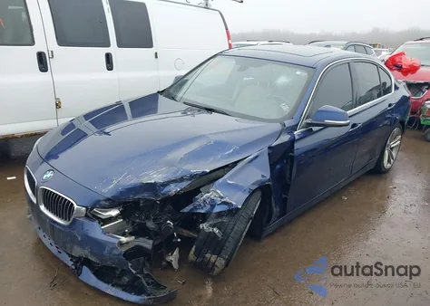 2016 BMW 328I xDrive z USA, uszkodzony, nr VIN WBA8E3G57GNU38578